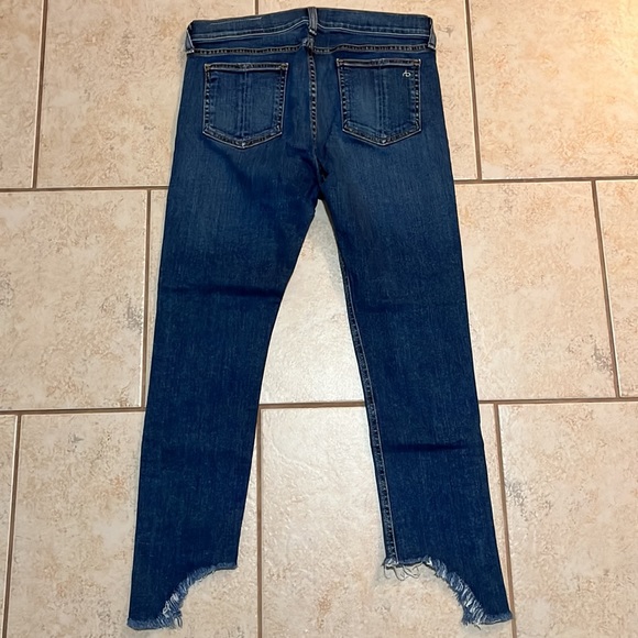 RAG & BONE Capri Jeans Blue Size 29 - Picture 12 of 14